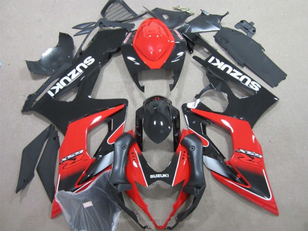 2005-2006 Black Red Suzuki GSXR1000 Motorcycle Fairings for Sale 2005-2006 Black Red Suzuki GSXR1000 Motorcycle Fairings for Sale