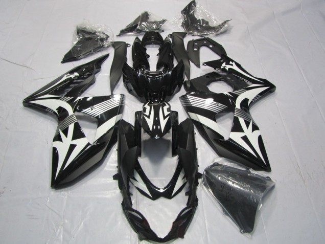 2009-2016 Black White Suzuki GSXR1000 Motorcyle Fairings for Sale 2009-2016 Black White Suzuki GSXR1000 Motorcyle Fairings for Sale