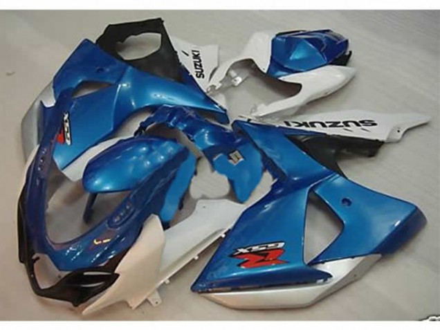 2009-2016 Blue White Suzuki GSXR1000 Motorcycle Fairing Kit for Sale 2009-2016 Blue White Suzuki GSXR1000 Motorcycle Fairing Kit for Sale