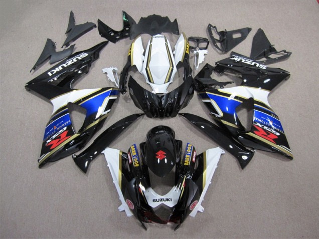 2009-2016 Black Blue White Dark Dog Suzuki GSXR1000 Motorcycle Bodywork for Sale 2009-2016 Black Blue White Dark Dog Suzuki GSXR1000 Motorcycle Bodywork for Sale