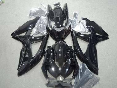 2008-2010 Black Suzuki GSXR600 Motorcycle Fairings Kits for Sale