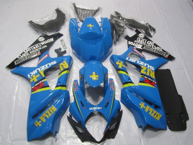 2007-2008 Blue Rizla Suzuki GSXR1000 Motorbike Fairing for Sale 2007-2008 Blue Rizla Suzuki GSXR1000 Motorbike Fairing for Sale