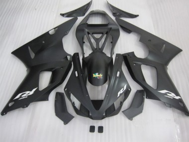 2000-2001 Black White Decal Yamaha YZF R1 Motorcycle Fairings for Sale