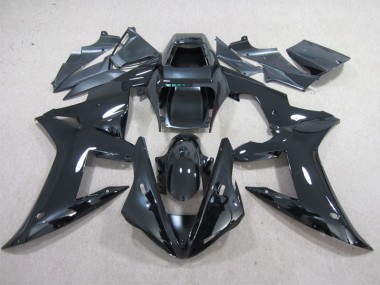 2002-2003 Black Yamaha YZF R1 Replacement Motorcycle Fairings for Sale