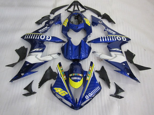 2004-2006 Blue Go!!!!!!! 46 Yamaha YZF R1 Motorcycle Bodywork for Sale
