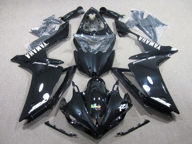 2007-2008 Black White Decal Yamaha YZF R1 Motorcycle Fairing Kits for Sale