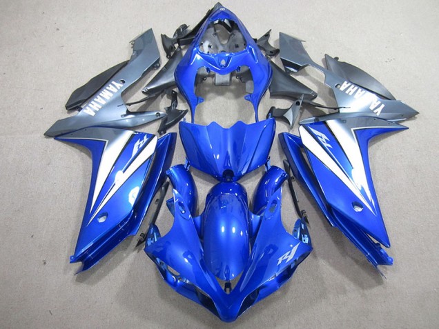 2007-2008 Blue Silver Yamaha YZF R1 Motorbike Fairings for Sale 2007-2008 Blue Silver Yamaha YZF R1 Motorbike Fairings for Sale