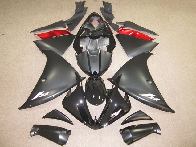 2012-2014 Black White Decal Yamaha YZF R1 Replacement Fairings for Sale 2012-2014 Black White Decal Yamaha YZF R1 Replacement Fairings for Sale