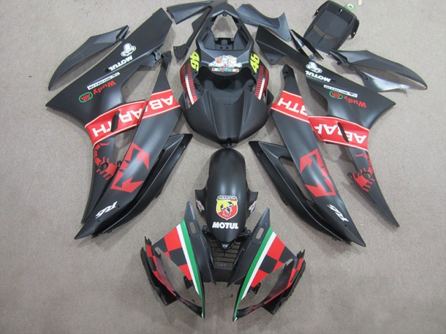 2006-2007 Black Motul 46 Yamaha YZF R6 Moto Fairings for Sale