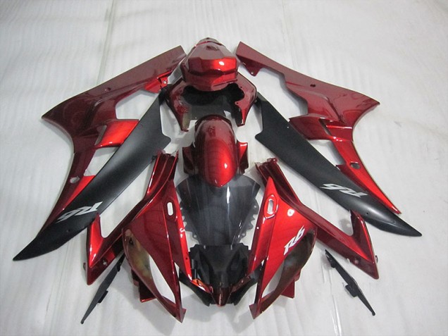 2006-2007 Red Yamaha YZF R6 Motor Fairings for Sale 2006-2007 Red Yamaha YZF R6 Motor Fairings for Sale