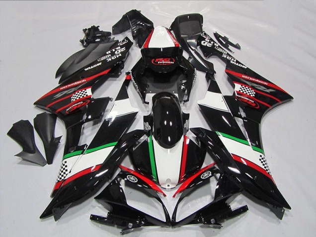 2006-2007 Black Red Green Yamaha YZF R6 Motorbike Fairings for Sale 2006-2007 Black Red Green Yamaha YZF R6 Motorbike Fairings for Sale