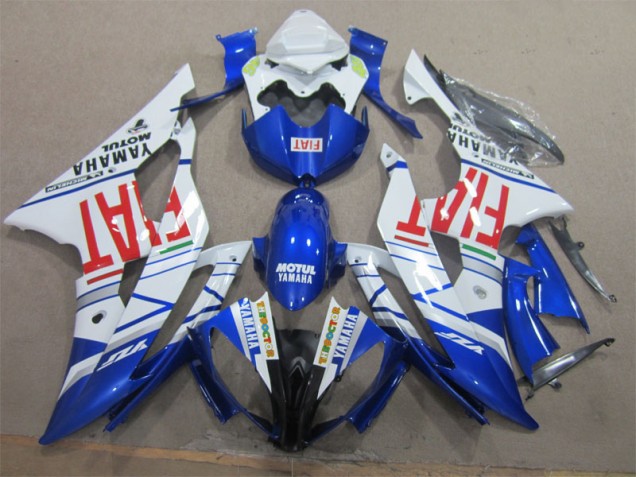 2008-2016 White Black Red Fiat Yamaha YZF R6 Motorbike Fairing Kits for Sale 2008-2016 White Black Red Fiat Yamaha YZF R6 Motorbike Fairing Kits for Sale