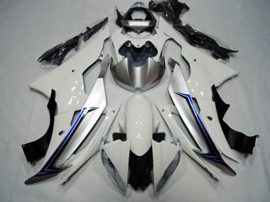 2008-2016 White Black Blue Yamaha YZF R6 Motorcycle Replacement Fairings for Sale