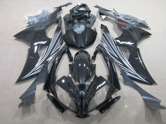 2008-2016 Black Yamaha YZF R6 Full Motorcycle Fairings for Sale 2008-2016 Black Yamaha YZF R6 Full Motorcycle Fairings for Sale