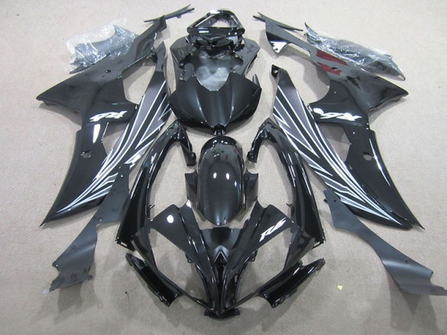 2008-2016 Black Yamaha YZF R6 Full Motorcycle Fairings for Sale