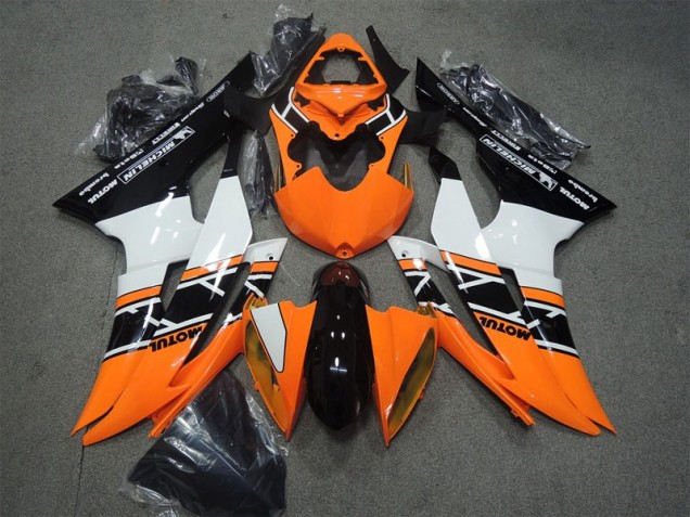 2008-2016 Orange Black Motul Yamaha YZF R6 Motor Fairings for Sale 2008-2016 Orange Black Motul Yamaha YZF R6 Motor Fairings for Sale